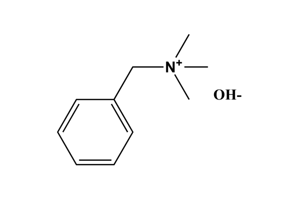 Бензилтриметиламмония гидроксид, 40% раствор в метаноле